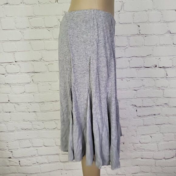Talbots gray casual tulip hem skirt M - Picture 3 of 6